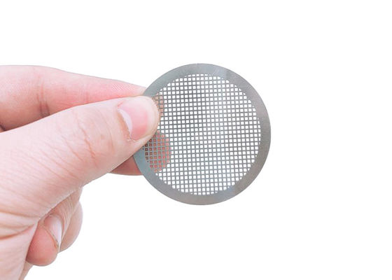 Round Hole Shape Microporous Stainless Steel Filter Disc Corrosion Resistant