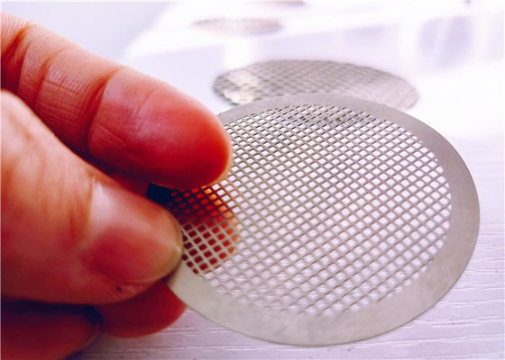 Round Hole Shape Microporous Stainless Steel Filter Disc Corrosion Resistant